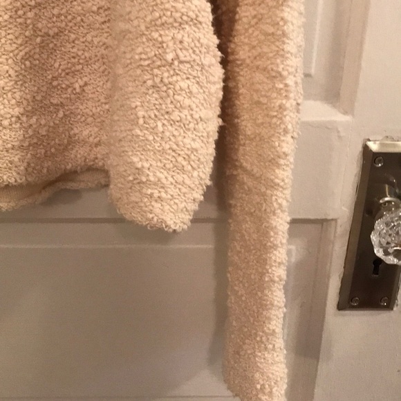 Free People Ivory V-Neck Sweater - Picture 4 of 7